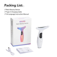 Dispositivo de belleza facial LED 7 en 1 · Lifting, calor y microcorriente